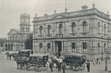 Photograph, Maryborough Town Hall and Post Office