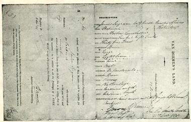 Photograph, Convict Pardon