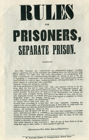Photograph, Convict Prisoner Rules