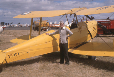 Photograph, de Havilland D.H.82A Tiger Moth VH-AUA, c1960 ?