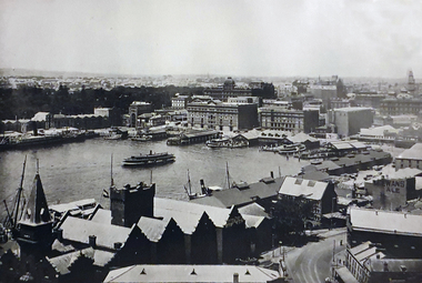 Photograph, Circular Quay, Sydney, New South Wales, c1906