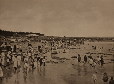 Photograph, Back Beach, Williamstown, Port Phillip, c1906