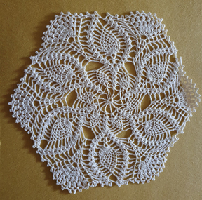 Photograph, Crocheted Doily
