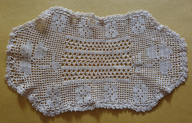 Photograph, Crocheted Doily