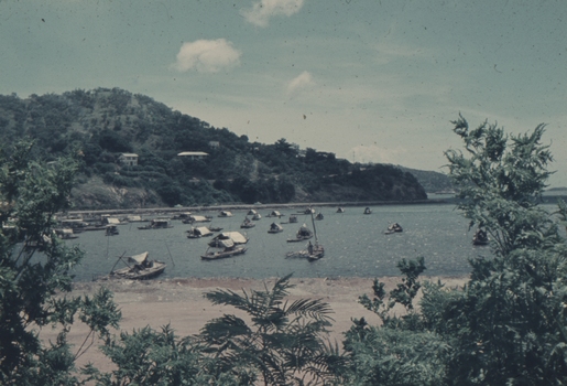 The harbour at Koki, Port Moresby.