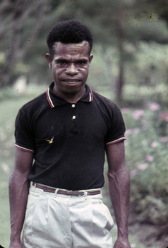 Sem worked for the Kinnane household in Papua New Guinea.