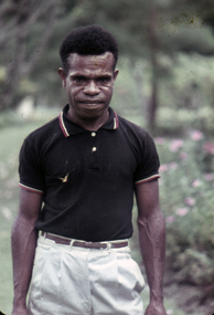 Sem worked for the Kinnane household in Papua New Guinea.
