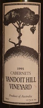 Wine bottle label