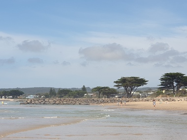Beach at Apollo Bay, Victoria