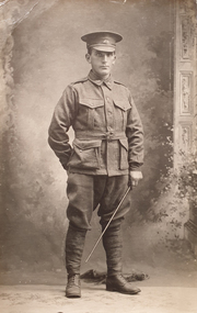 Photograph, Alf Elliott, c1916