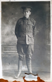 Photograph, Peter Taylor, c1916