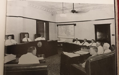 Photograph, Council meeting