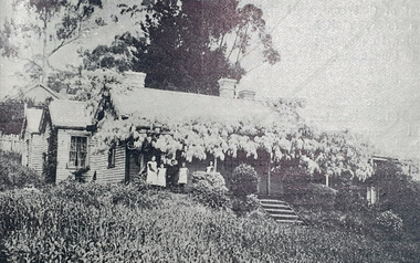 A weatherboard home