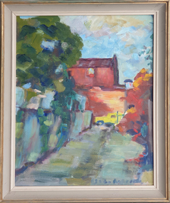 Painting, Madge Anderson, "The Old Bakery' by Madge Anderson