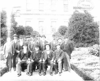 Photograph, Ballarat East Councillors, c1901