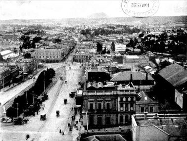 View of Ballarat Looking Towards Mount Warrenheip