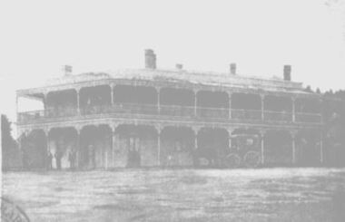 Raglan Hotel, Daylesford, 1900