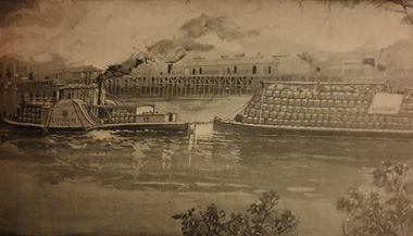 Paddle steamers on the Murray River