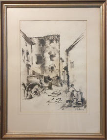 Drawing, F. Zinger, [Townscape]