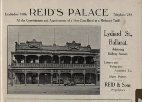 Reid's Palace, Ballarat