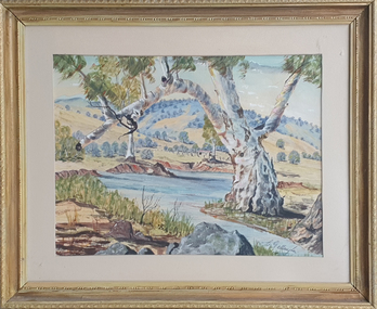 Painting, [Landscape] by C. Gallagher