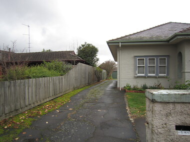 Photograph, Clare Gervasoni, Driveway between 103 Lyons Street South, and 105 Lyons Street South, Ballarat Central, 28/05/2023