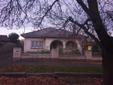 Photograph, Clare Gervasoni, 105 Lyons Street South, Ballarat Central from Dana Street, 05/2023