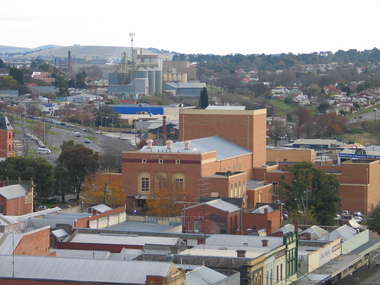Photograph, L.J. Gervasoni, Ballarat from the Town Hall Tower, 2006, 14/06/2006