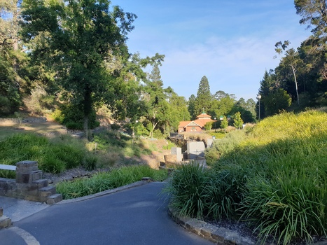 View of Hepburn Springs Reserve