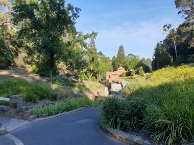 View of Hepburn Springs Reserve