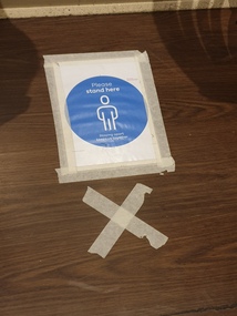 Photograph, Covid19 Panemic Dining Rules at Red Spoon, Warrnambool, 2020, 29/06/2020