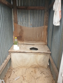 Photograph - Photograph - Colour, Clare Gervasoni, Toilet at St Laurence O'Toole Catholic Church, Sandon, 2017, 08/04/2023