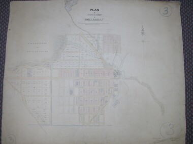 Plan, Plan of Ballarat Police Camp