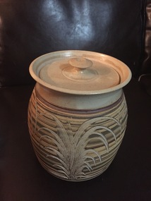 Ceramic - Domestic Ware, Lidded vessel by Wirilda, c1995