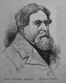 Photograph, John Helder Wedge, c1887