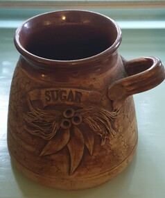 Ceramic - Ceramics, Ceramic Sugar bowl by Wartook Pottery, c1990