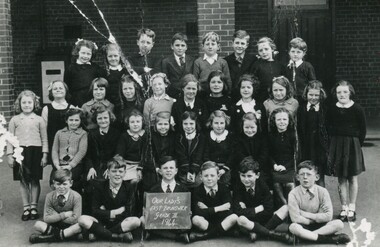Photograph, Grade 3, Our Lady Help of Christians, East Brunswick, 1944, 1944