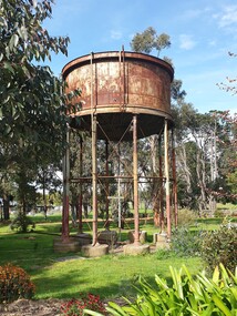 Pamphlet - digital photographs, Clare Gervasoni, Birregurra Water Tower, 2020, 2020