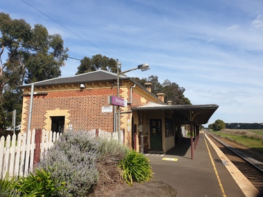 Pamphlet - digital photographs, Clare Gervasoni, Birregurra Railway Station, 2020, 2020