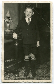 Photograph, John Hogan Gervasoni in the uniform of St Michael's Daylesford, c1935