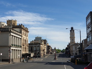 Photograph, Clare Gervasoni, Lydiard Street looking North, 2020, 03/11/2020