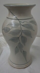 Ceramic, Glazed vase by Tom Nestor, c1986