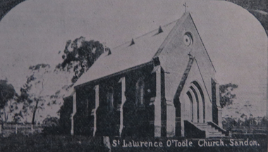 Photograph - Photograph - Colour, St Laurence O'Toole Catholic Church, Sandon