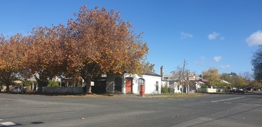 Photograph, Corner or Urquhart Street and Lyons Street South, Ballarat Central, 2025