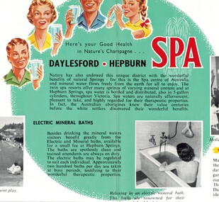 Ephemera, Hepburn Electric Baths