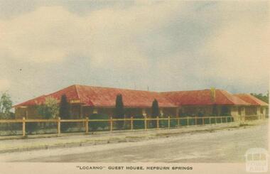 Photograph, Locarno Guest House, Hepburn Springs