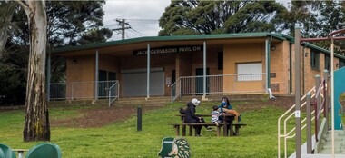 Photograph - Digital copy, Jack Gervasoni Pavilion at Willsmere Park, Kew, c2020