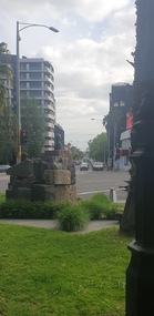 Photograph, Raoul Wallenberg Memorial at Kew Junction