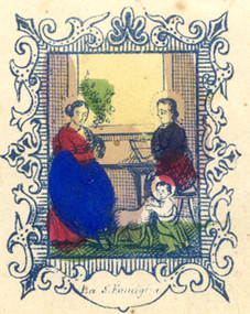 Photograph, Italian Holy Cards from the 1860s