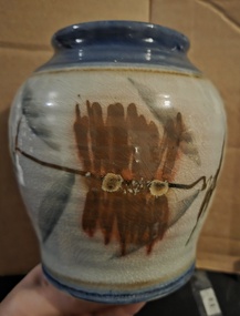 Ceramic - Ceramic glazed urn, Glazed Urn